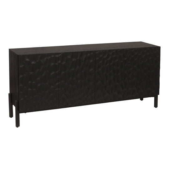 Moe's Home Collection - Misaki Oak Sideboard Black - GZ-1152-02 | American Home Furniture