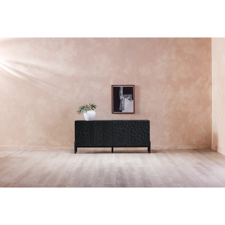 American Home Furniture | Moe's Home Collection - Misaki Oak Sideboard Black