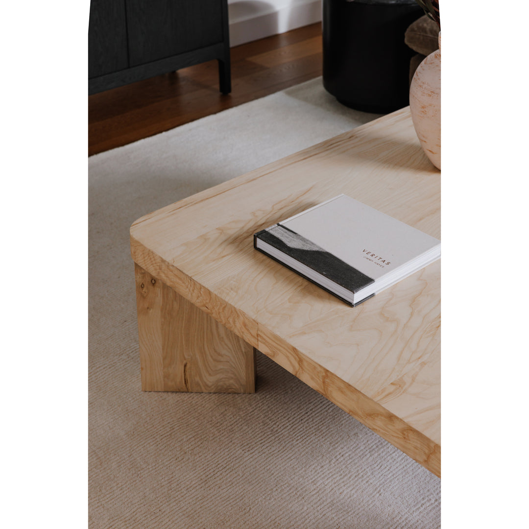 American Home Furniture | Moe's Home Collection - Oregon Square Coffee Table Blonde