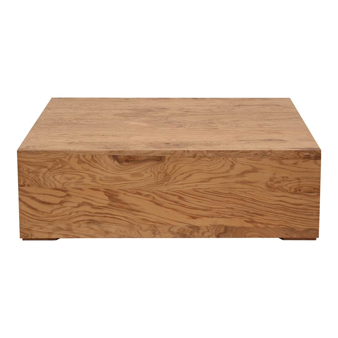 American Home Furniture | Moe's Home Collection - Nash Coffee Table Honey Brown Burl