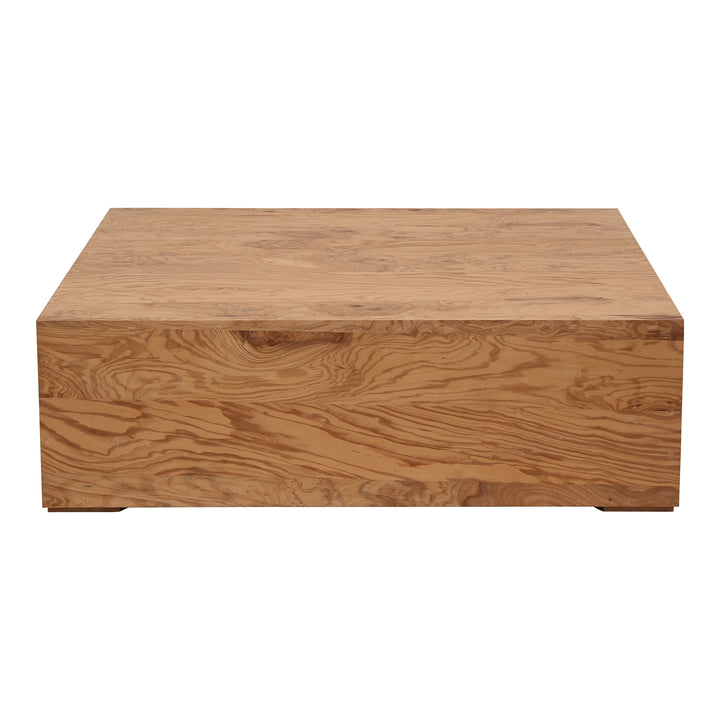 American Home Furniture | Moe's Home Collection - Nash Coffee Table Honey Brown Burl
