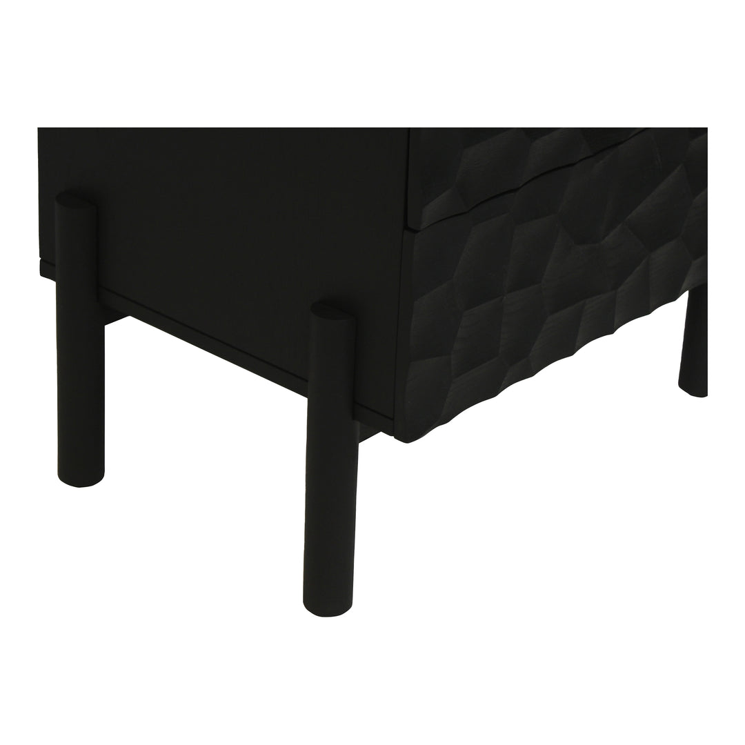 American Home Furniture | Moe's Home Collection - Misaki Nightstand Black