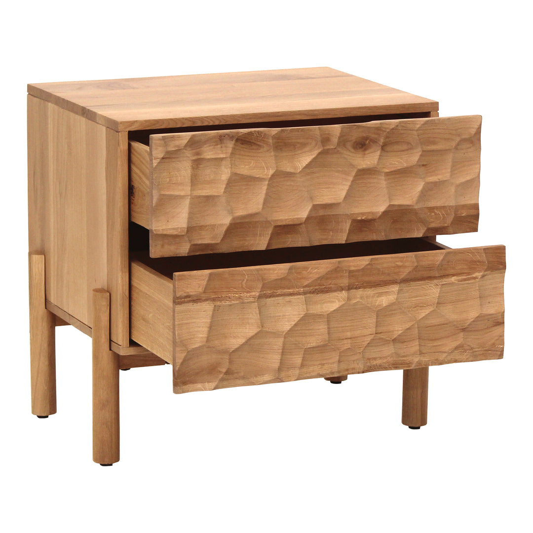 American Home Furniture | Moe's Home Collection - Misaki Nightstand Natural