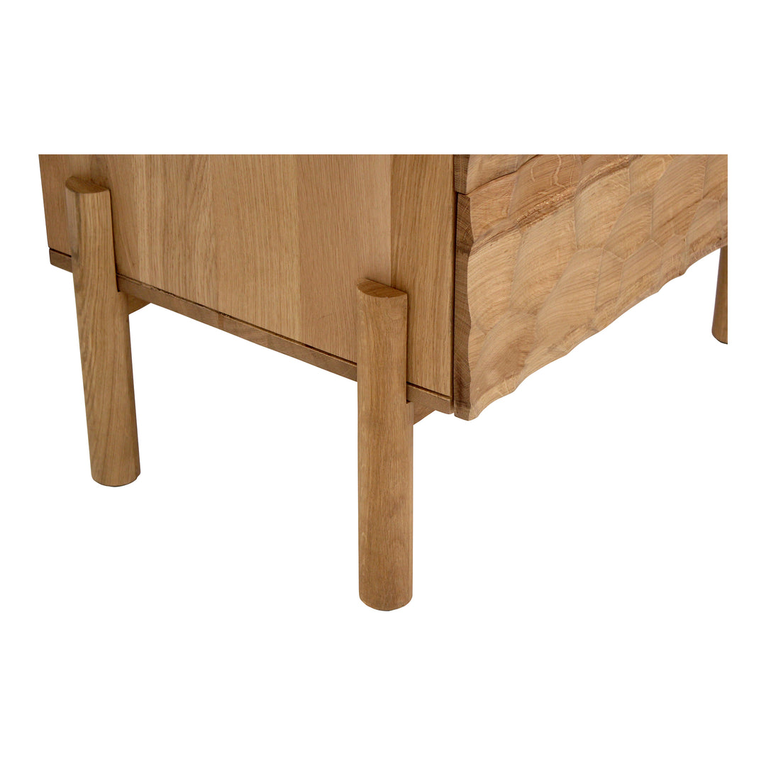 American Home Furniture | Moe's Home Collection - Misaki Nightstand Natural