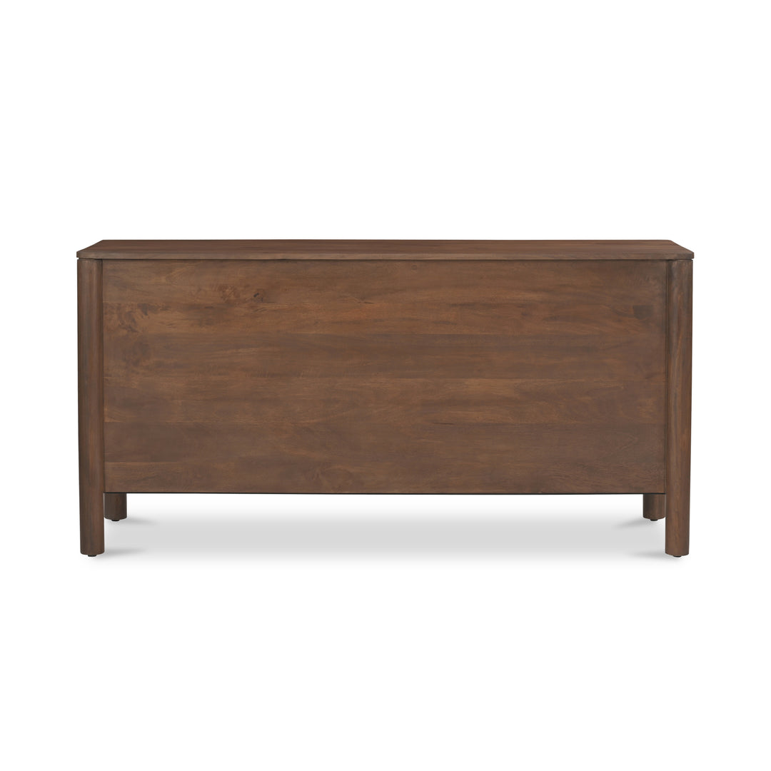 American Home Furniture | Moe's Home Collection - Wiley 3 Drawer Sideboard Vintage Brown