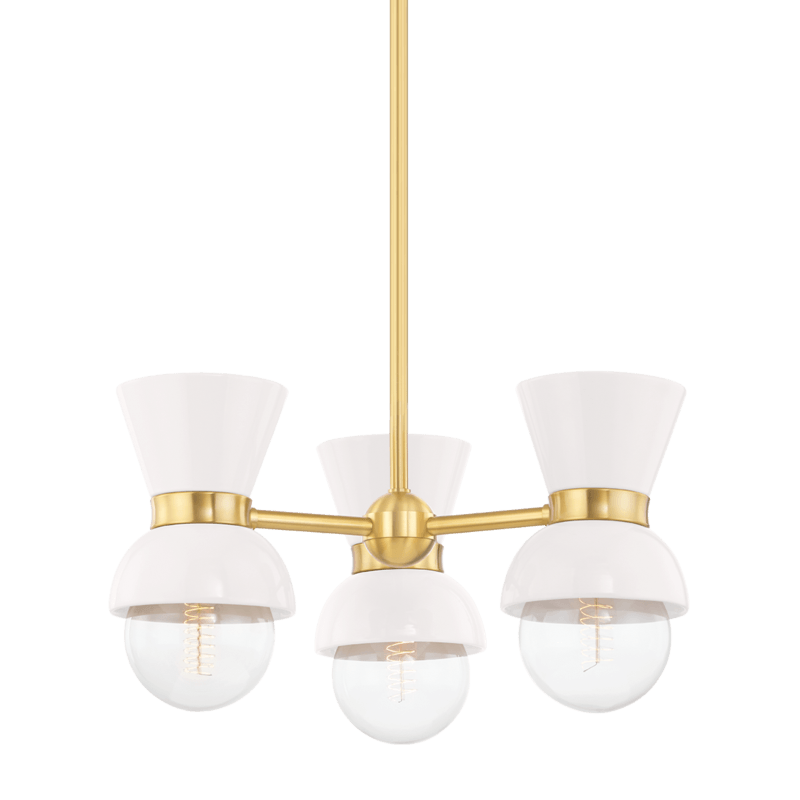 Gillian 3 Light Semi Flush - Thumbnail 4