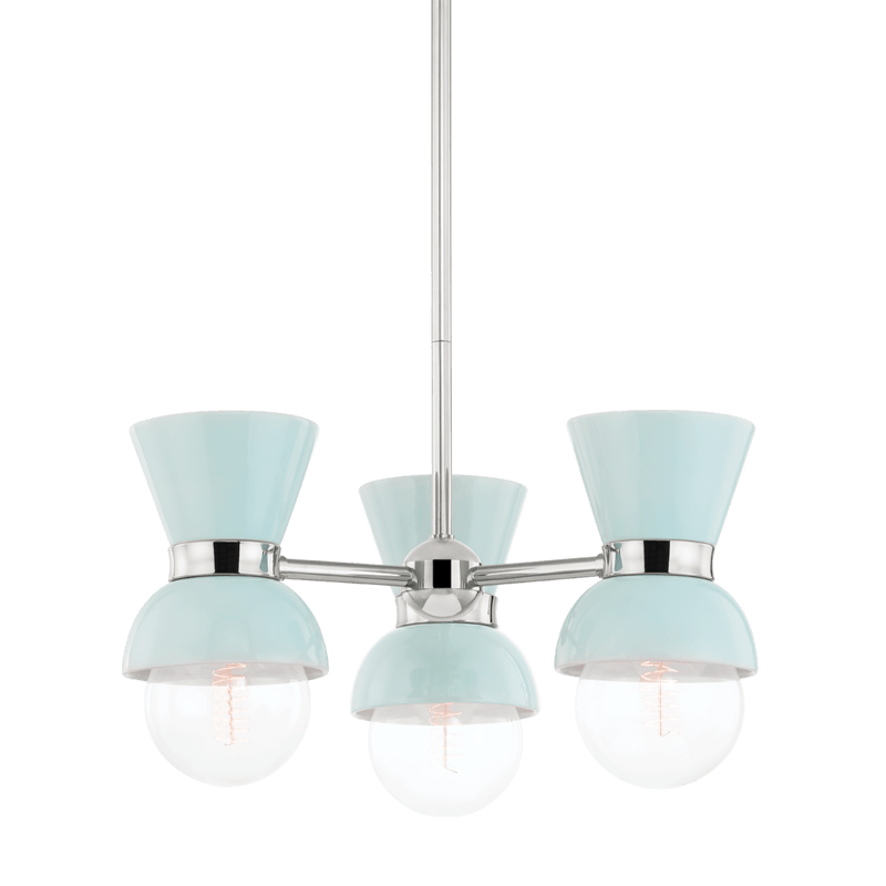 Gillian 3 Light Semi Flush - Thumbnail 3