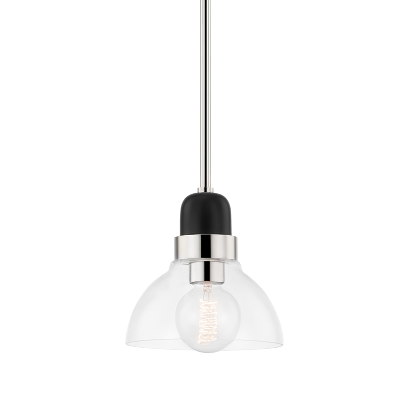 CAMILE 1 LIGHT SMALL PENDANT - Mitzi - AmericanHomeFurniture