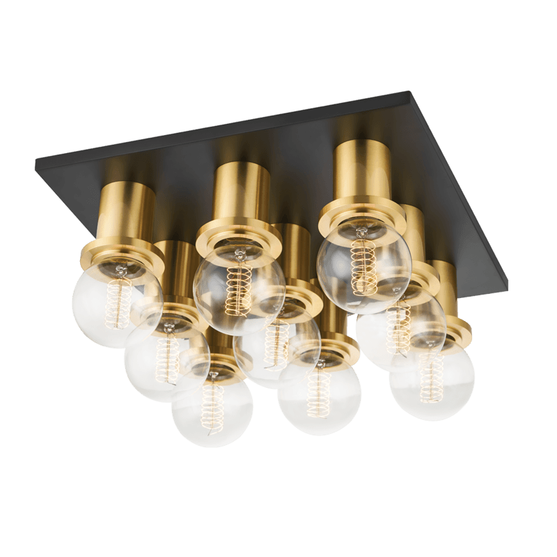 Mitzi Brandi 9 Light Flush Mount FLUSH MOUNT LIGHTING