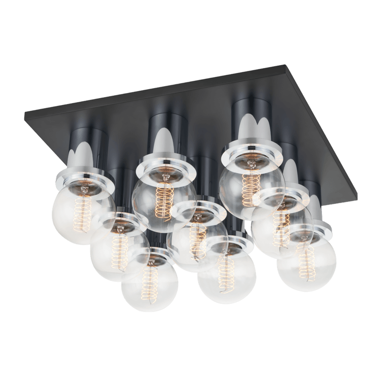 Mitzi Brandi 9 Light Flush Mount FLUSH MOUNT LIGHTING