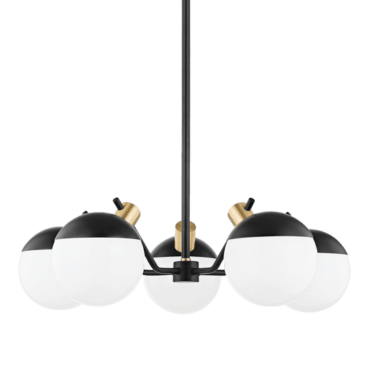 AGED BRASS/SOFT BLACK