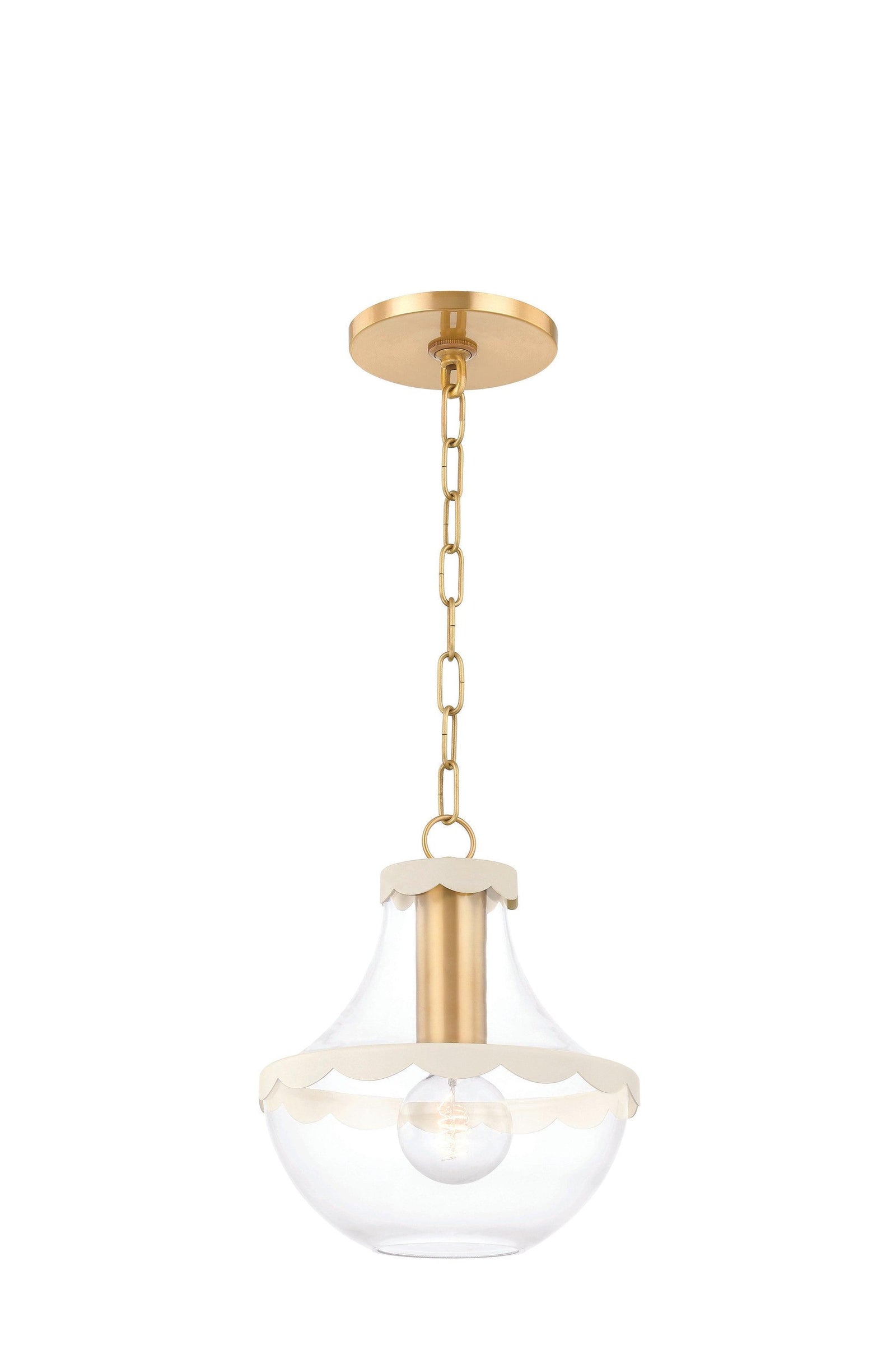 Mitzi Alaina 1 Light Pendant Small PENDANT LIGHTING