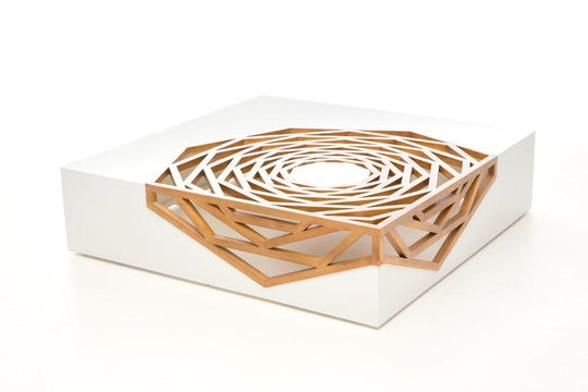 Oggetti Hanako Cocktail Table, White COFFEE TABLES