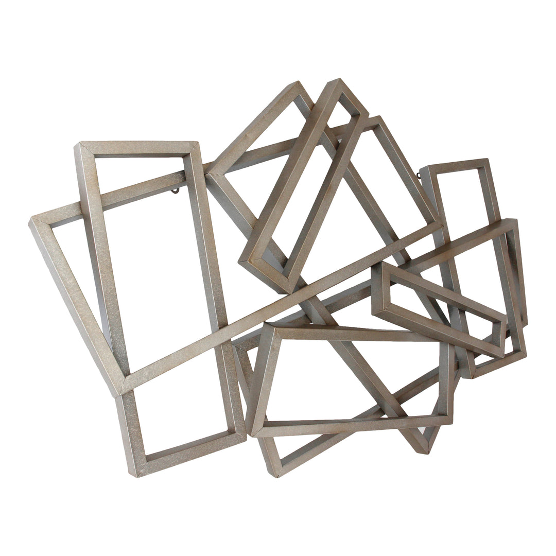 American Home Furniture | Moe's Home Collection - Metal Rectangles Wall Décor