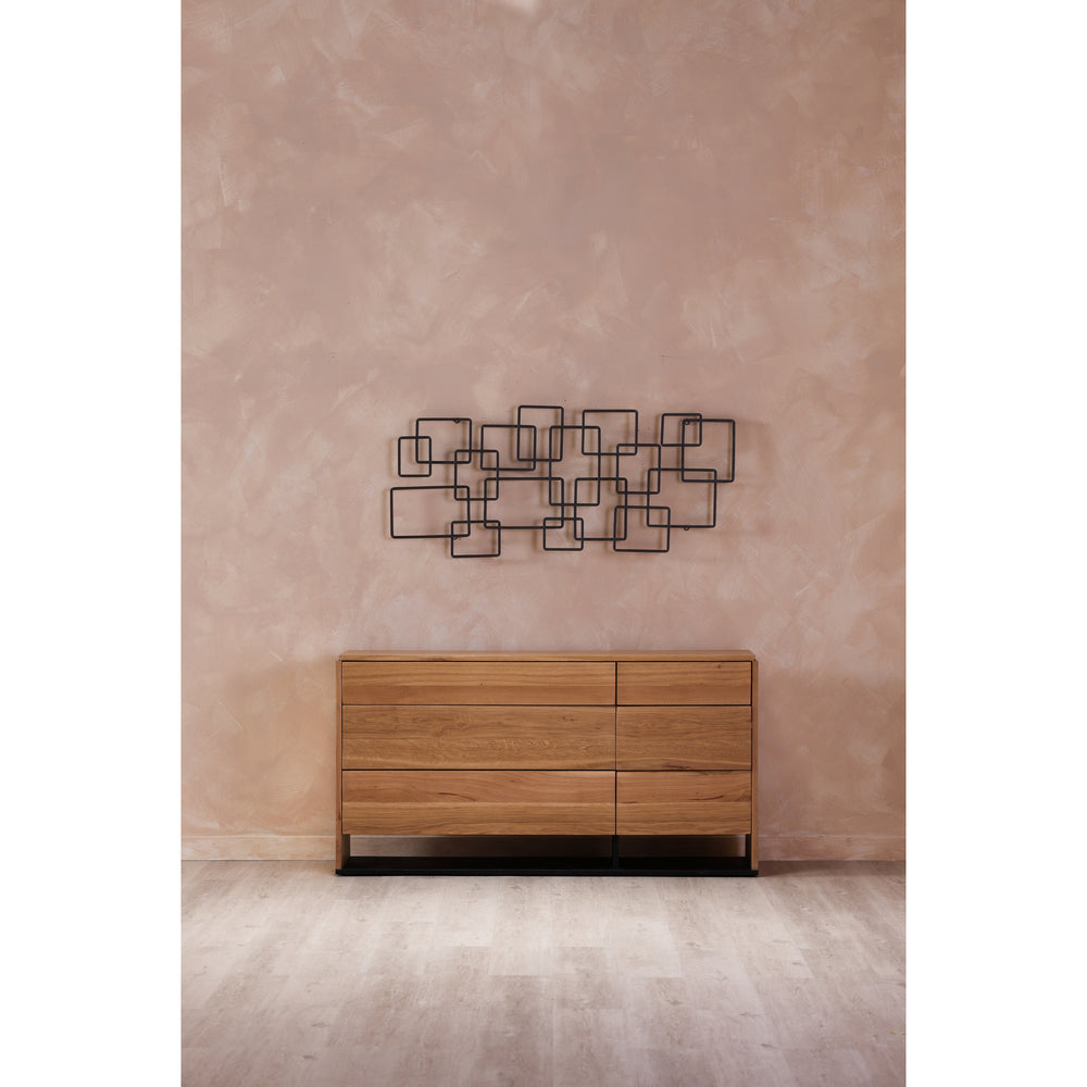 American Home Furniture | Moe's Home Collection - Steel Squares Wall Décor