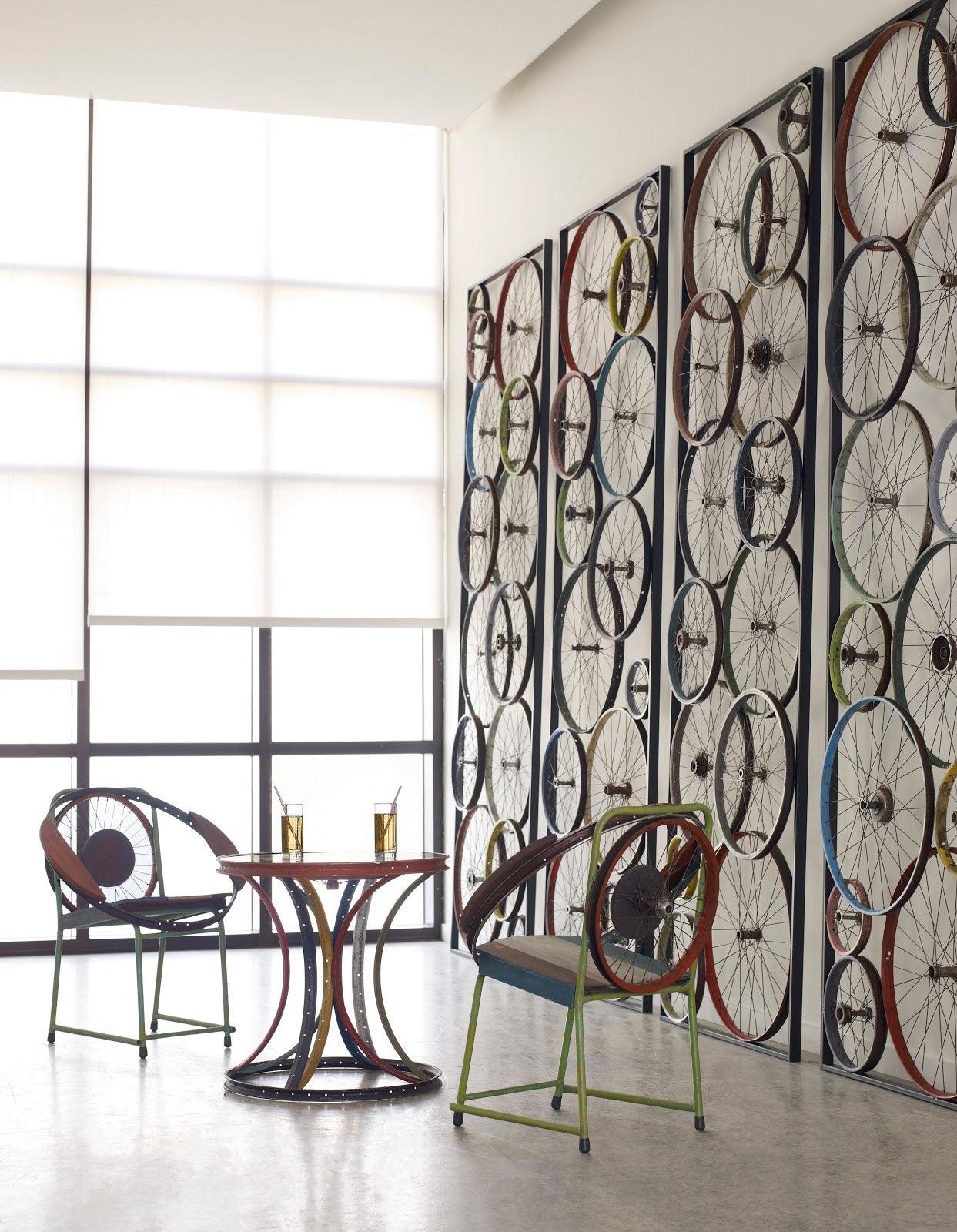 Phillips Collection Bicycle Wheel Wall Art, Assorted WALL ACCENTS