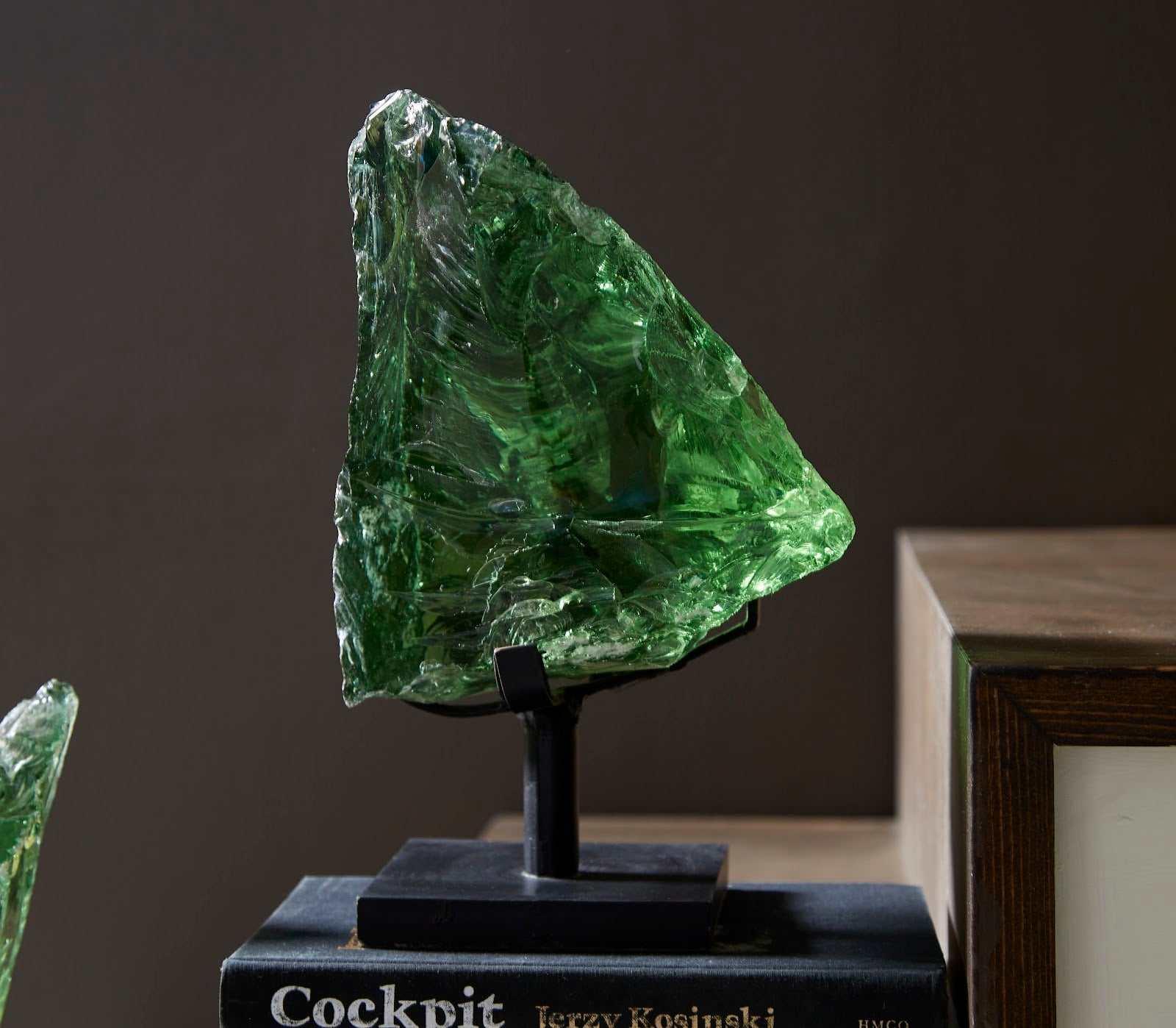 Phillips Collection Refractory Glass Sculpture, On Base DECORATIVE OBJECTS