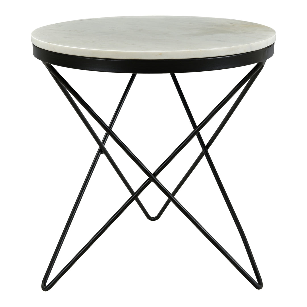 American Home Furniture | Moe's Home Collection - Haley Side Table Black Base