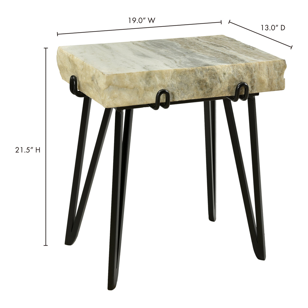 American Home Furniture | Moe's Home Collection - Alpert Accent Table Sand