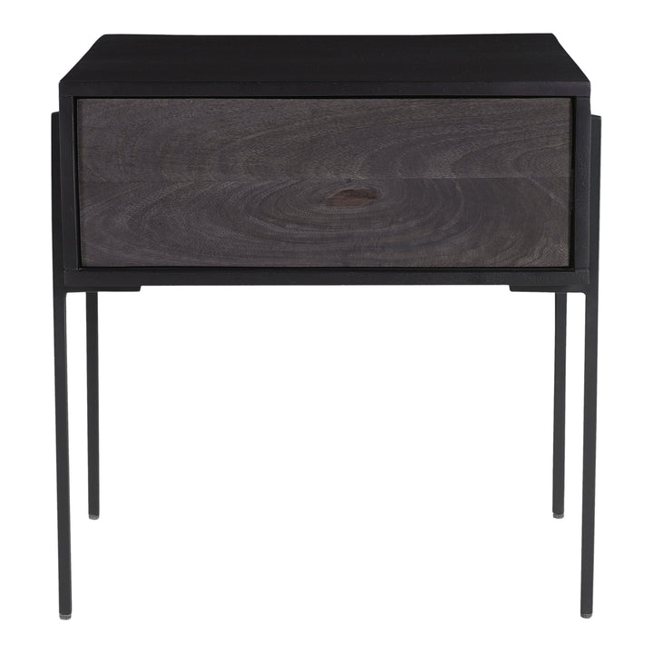 American Home Furniture | Moe's Home Collection - Tobin Side Table Charcoal