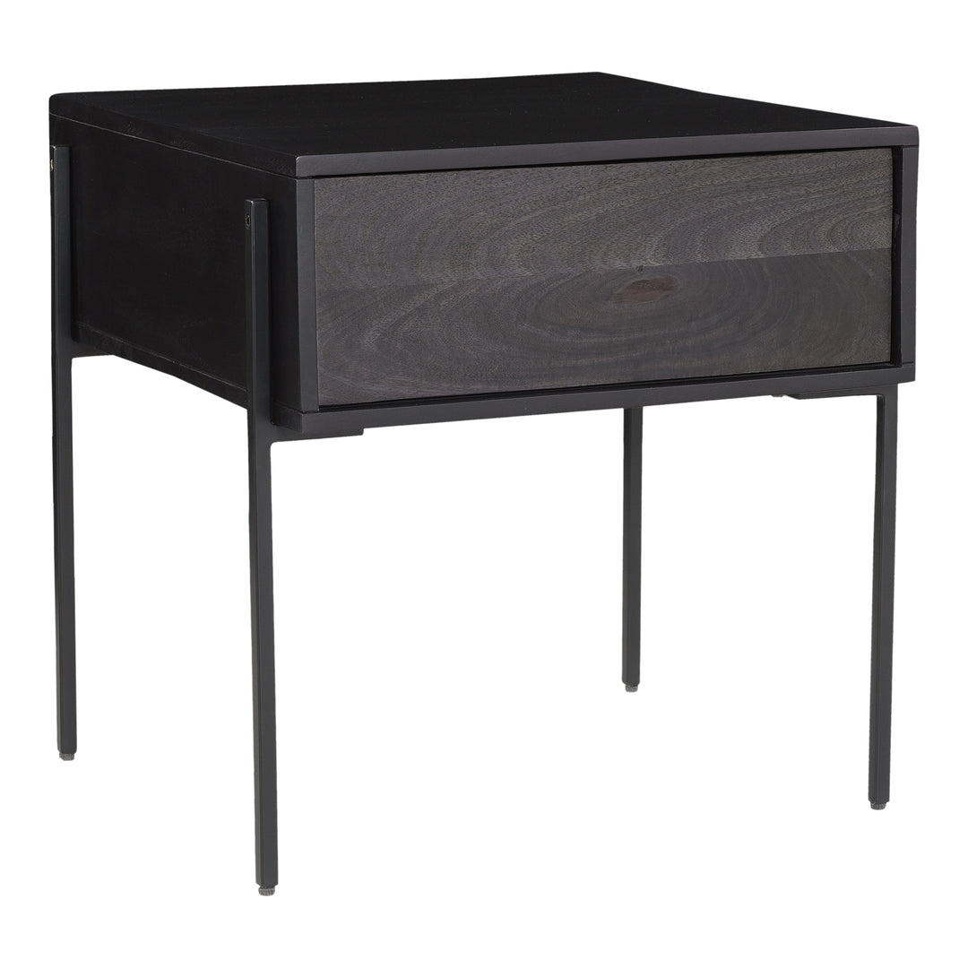 American Home Furniture | Moe's Home Collection - Tobin Side Table Charcoal