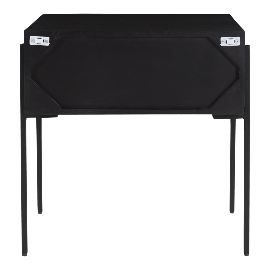 American Home Furniture | Moe's Home Collection - Tobin Side Table Charcoal