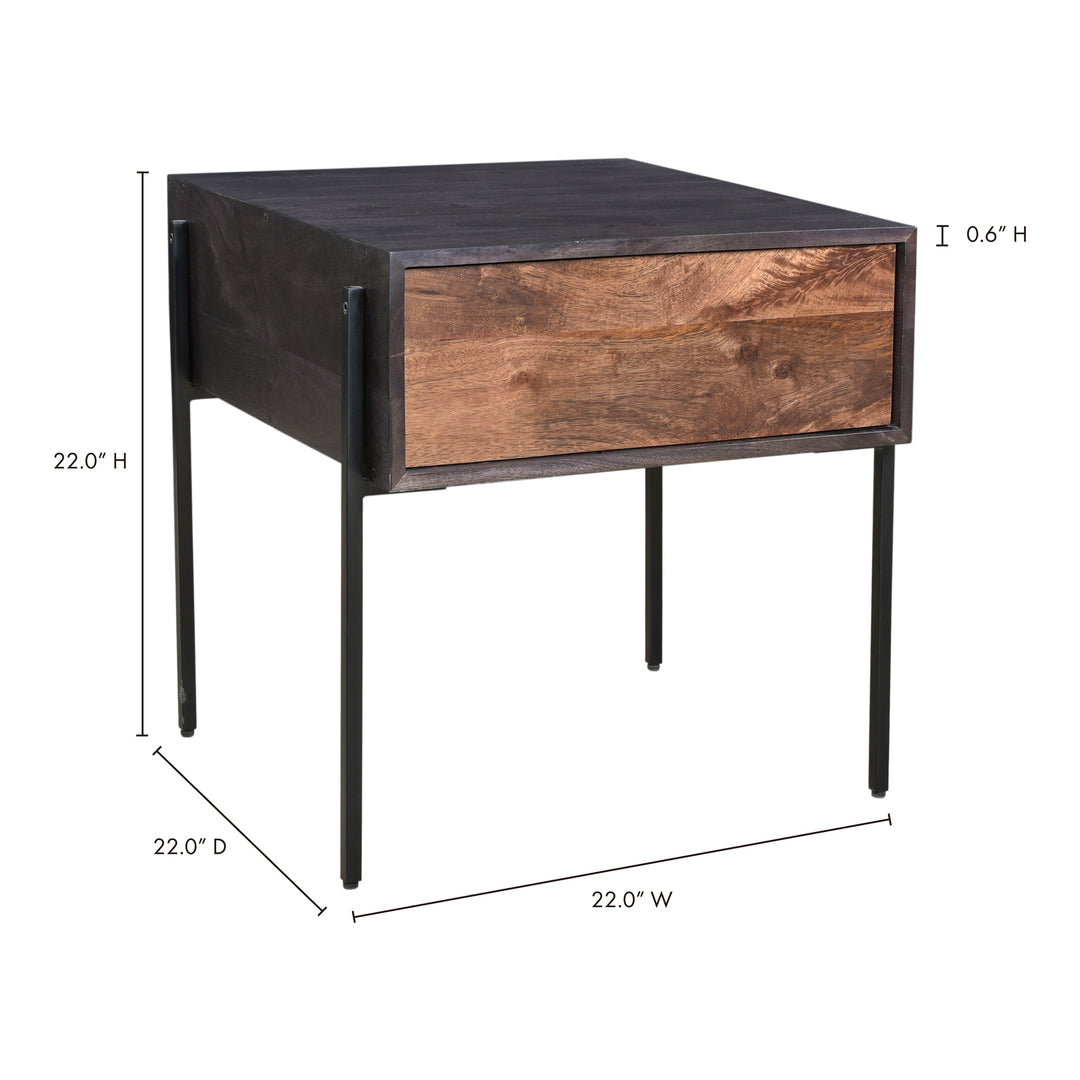 American Home Furniture | Moe's Home Collection - Tobin Side Table Brown