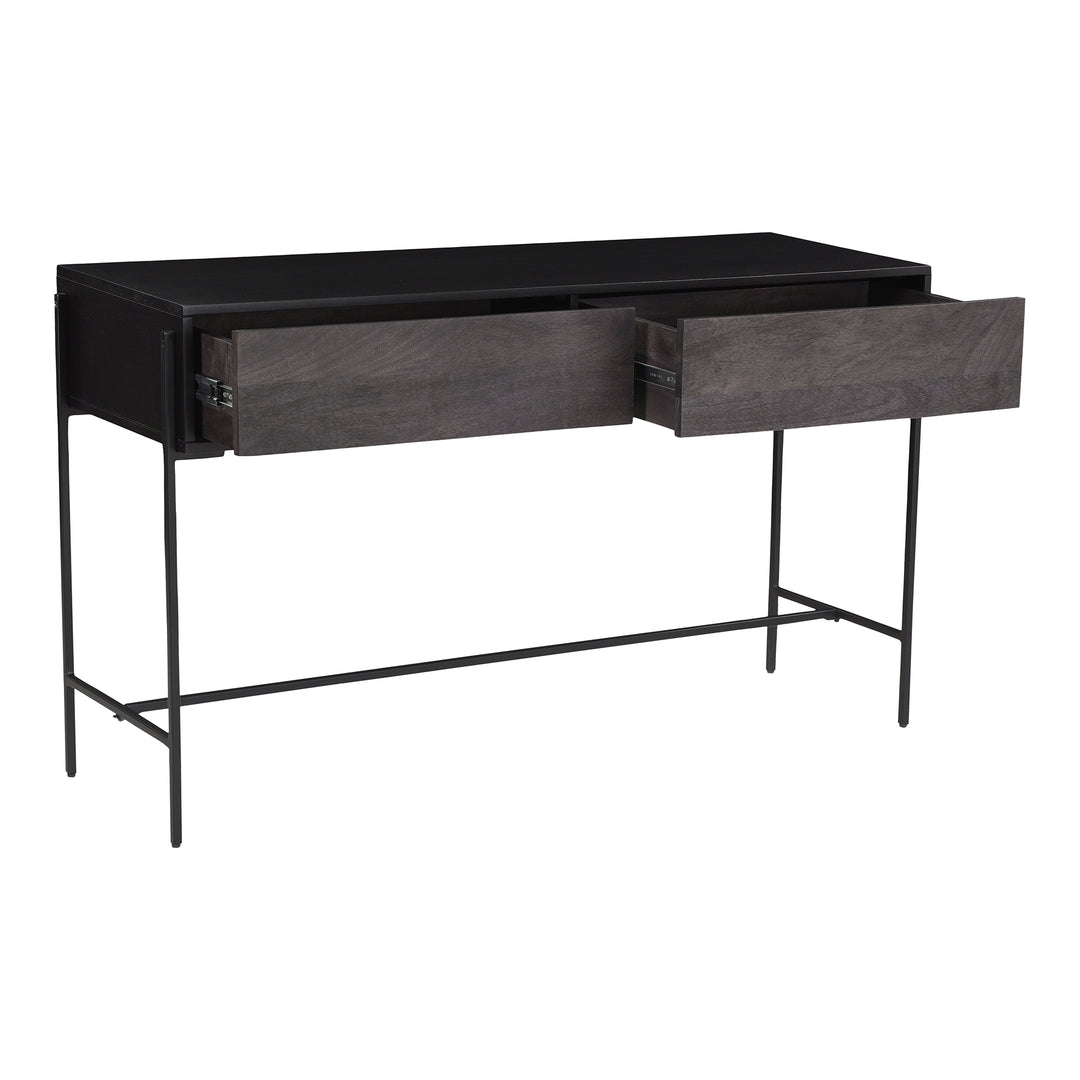 American Home Furniture | Moe's Home Collection - Tobin Console Table Charcoal