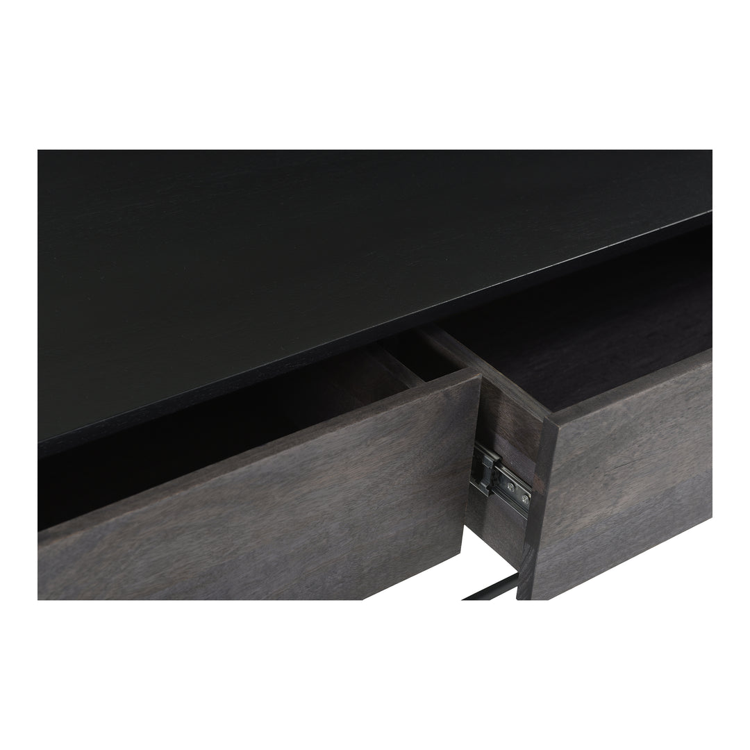 American Home Furniture | Moe's Home Collection - Tobin Console Table Charcoal