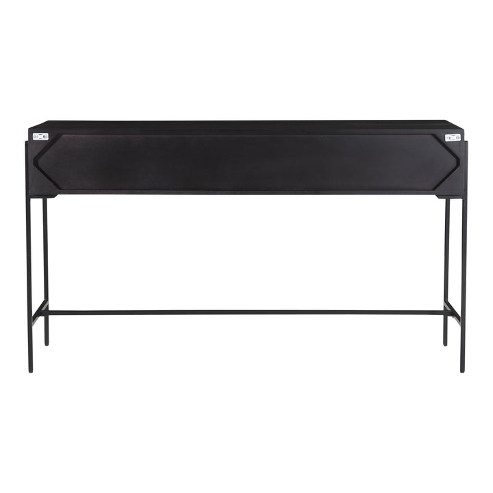 American Home Furniture | Moe's Home Collection - Tobin Console Table Charcoal