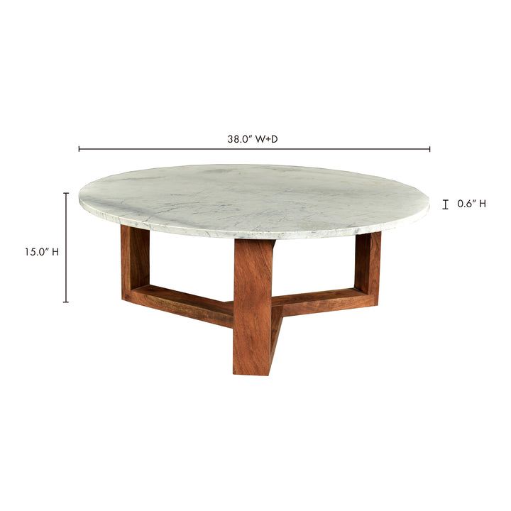 American Home Furniture | Moe's Home Collection - Jinxx Coffee Table Brown