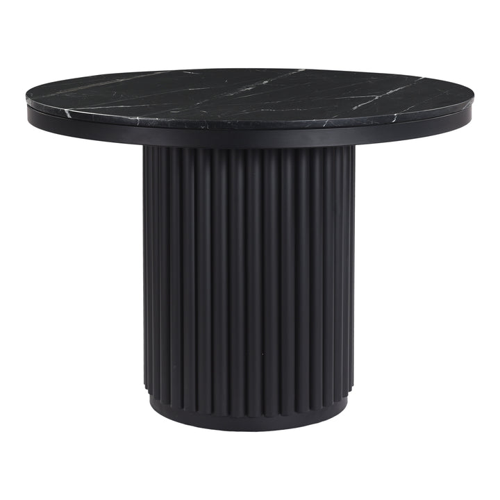 American Home Furniture | Moe's Home Collection - Tower Dining Table Black Marble