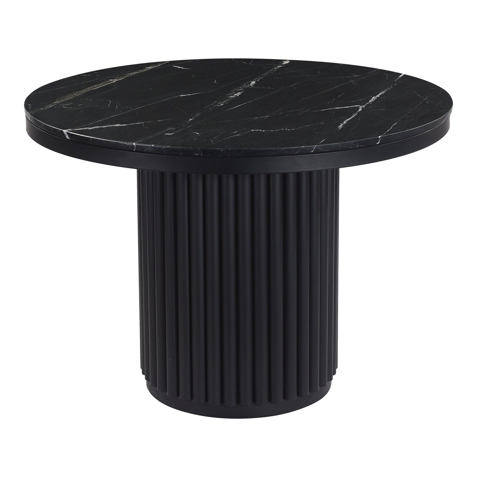 Moe's Home Collection - Tower Dining Table Black Marble - JD-1034-02-0 | American Home Furniture