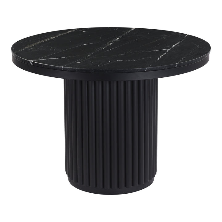 American Home Furniture | Moe's Home Collection - Tower Dining Table Black Marble