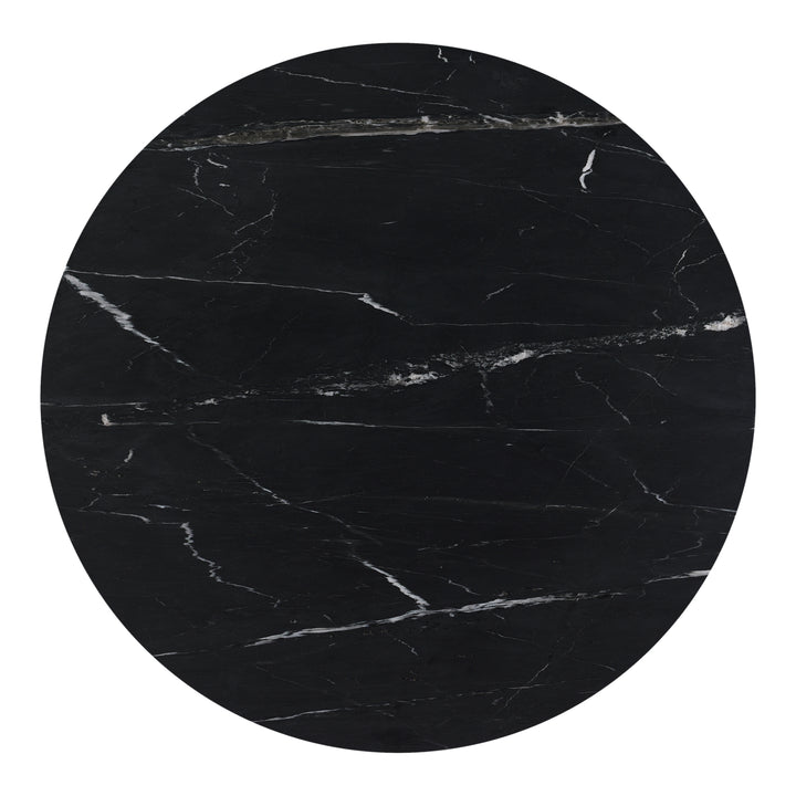 American Home Furniture | Moe's Home Collection - Tower Dining Table Black Marble