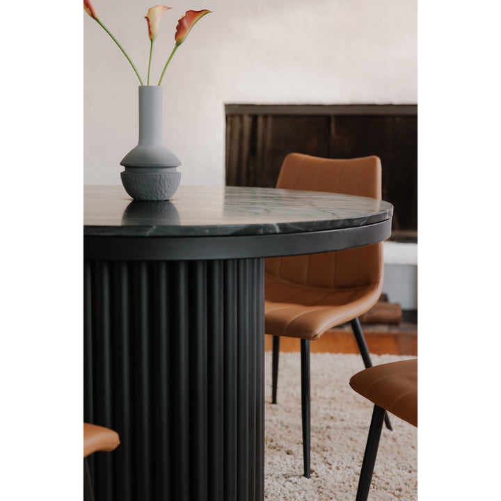 American Home Furniture | Moe's Home Collection - Tower Dining Table Black Marble