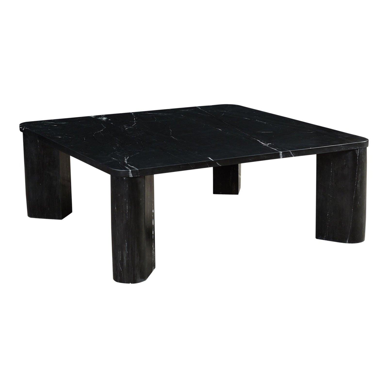 Moe's Home Collection - Segment Coffee Table Jetty Black Matrix - JD-1048-02-0 | American Home Furniture