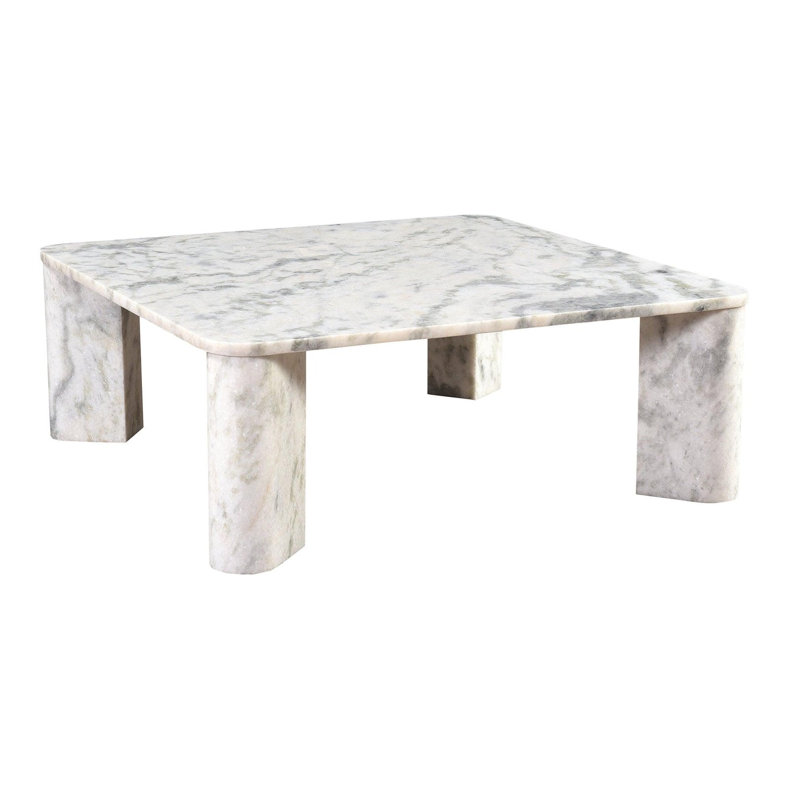 Moe's Home Collection - Segment Coffee Table Ashen Grey Matrix - JD-1048-15-0 | American Home Furniture