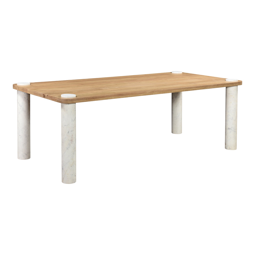 American Home Furniture | Moe's Home Collection - Century Dining Table White Marble Leg