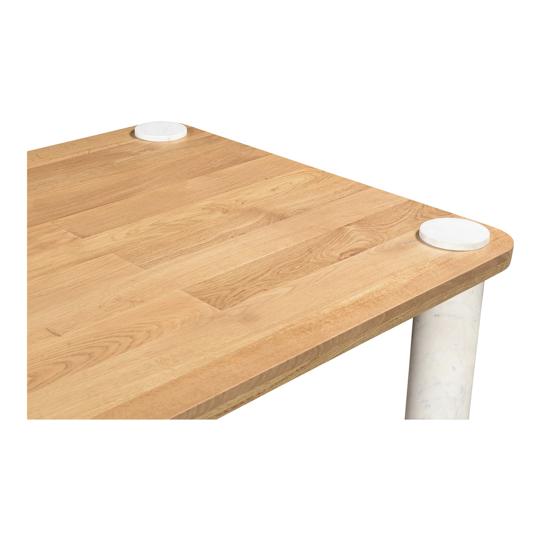 American Home Furniture | Moe's Home Collection - Century Dining Table White Marble Leg