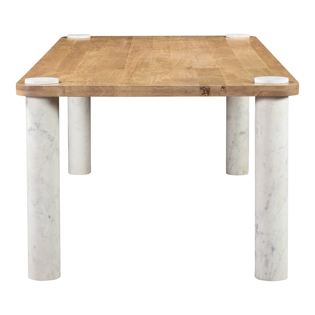 American Home Furniture | Moe's Home Collection - Century Dining Table White Marble Leg