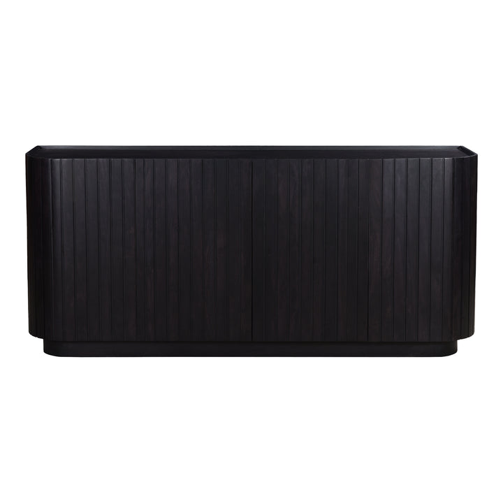 American Home Furniture | Moe's Home Collection - Povera 4 Door Sideboard Black