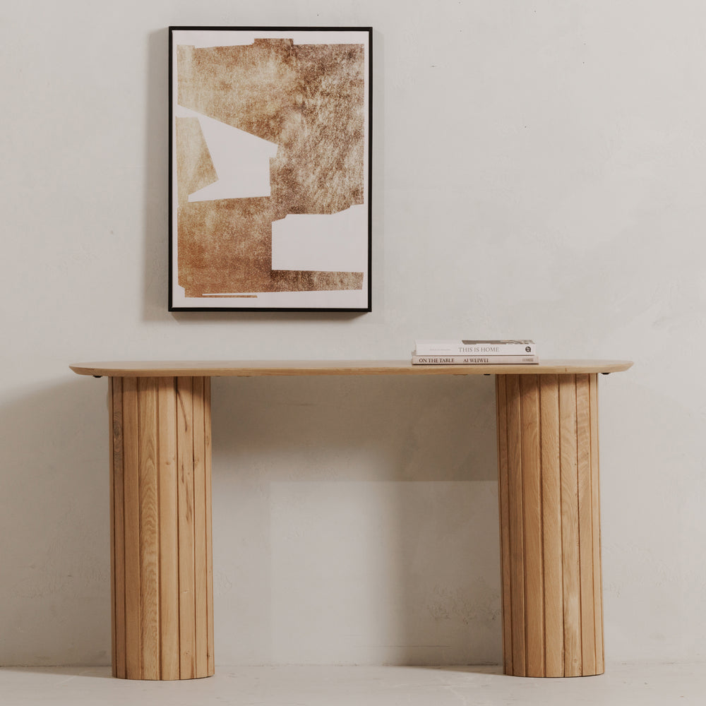 American Home Furniture | Moe's Home Collection - Povera Console Table Oak