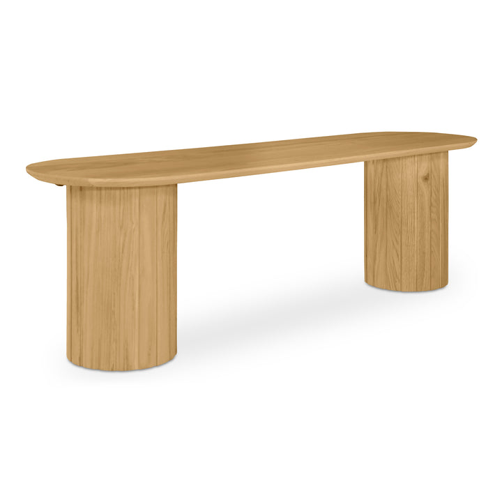 American Home Furniture | Moe's Home Collection - Povera Dining Bench Oak