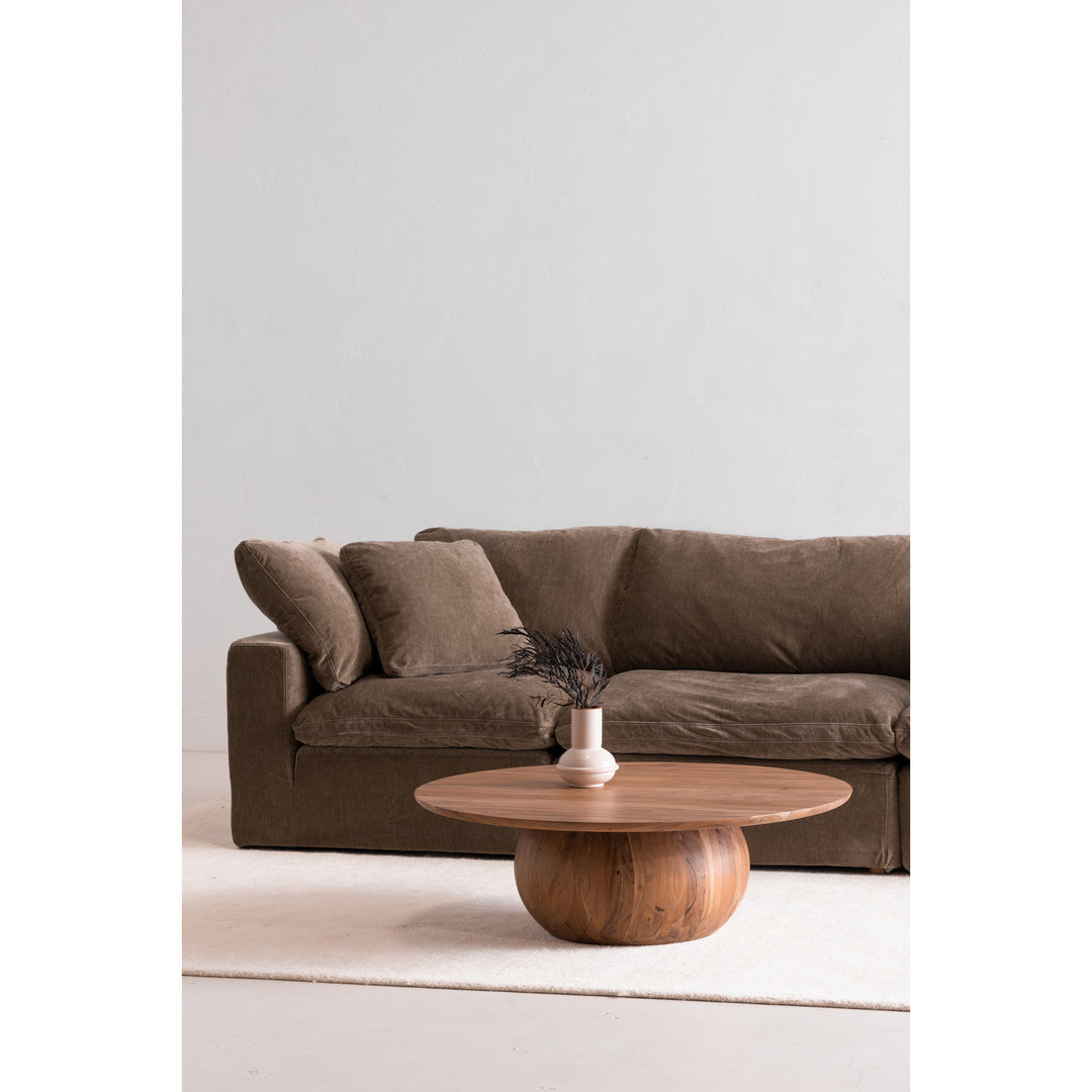 American Home Furniture | Moe's Home Collection - Bradbury Coffee Table Large Natural Acacia