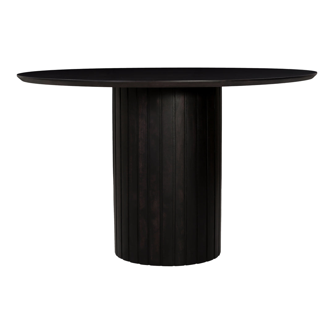 American Home Furniture | Moe's Home Collection - Povera Round Dining Table Black