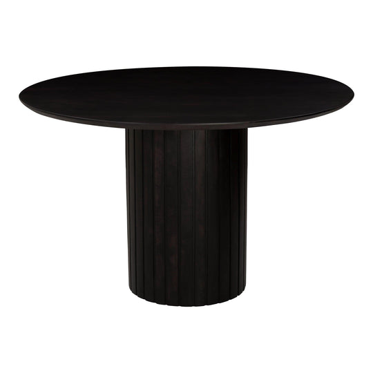 Moe's Home Collection - Povera Round Dining Table Black - JD-1059-02-0 | American Home Furniture