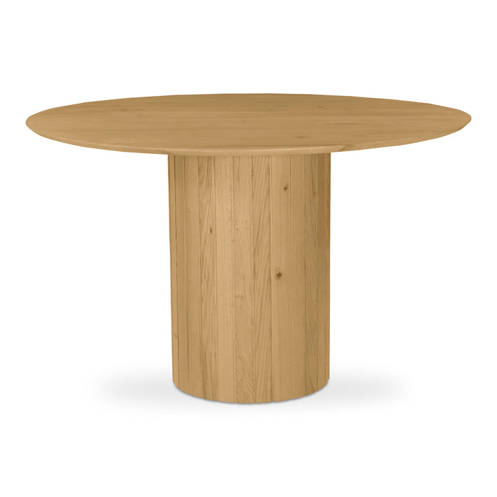 American Home Furniture | Moe's Home Collection - Povera Round Dining Table Oak