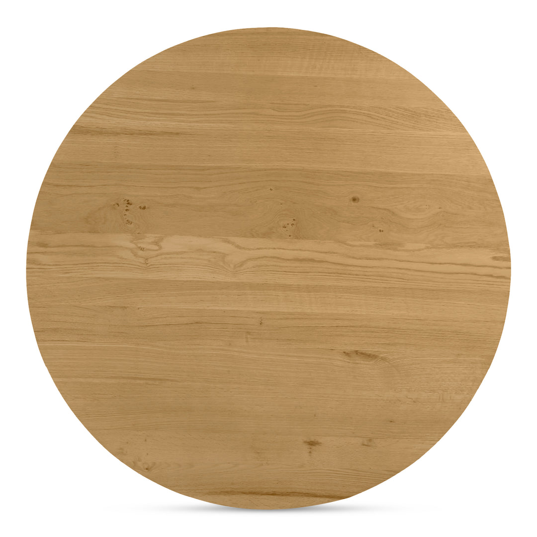 American Home Furniture | Moe's Home Collection - Povera Round Dining Table Oak