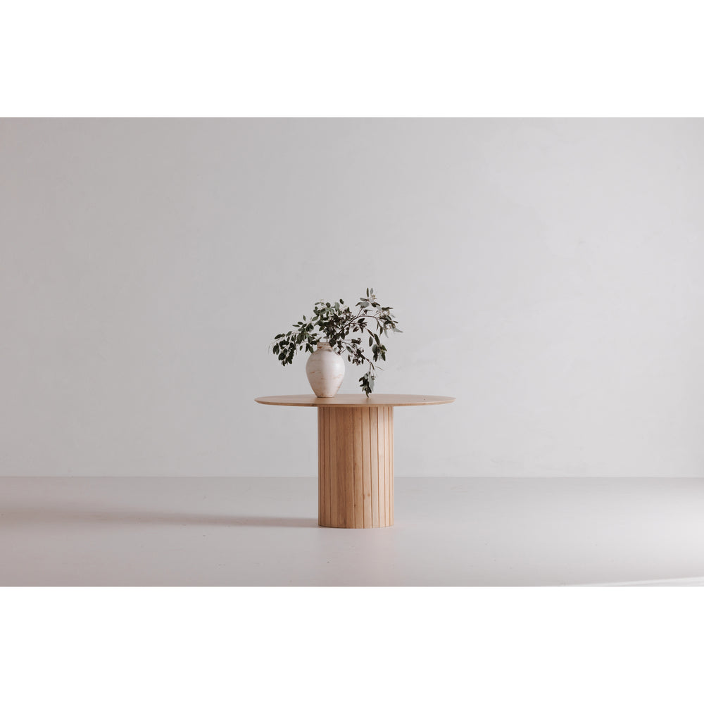 American Home Furniture | Moe's Home Collection - Povera Round Dining Table Oak